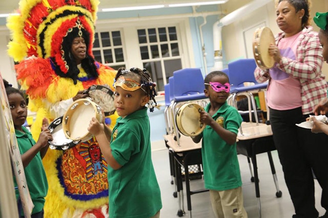 From school to Mardi Gras, these students are keeping their city’s unique spirit alive.